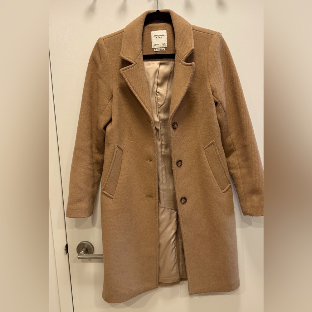 Abercrombie & Fitch Brown Coat